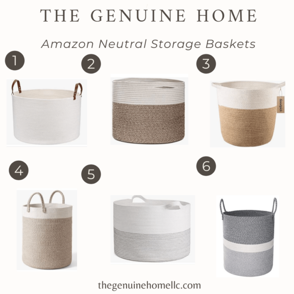 Stylish Storage Baskets