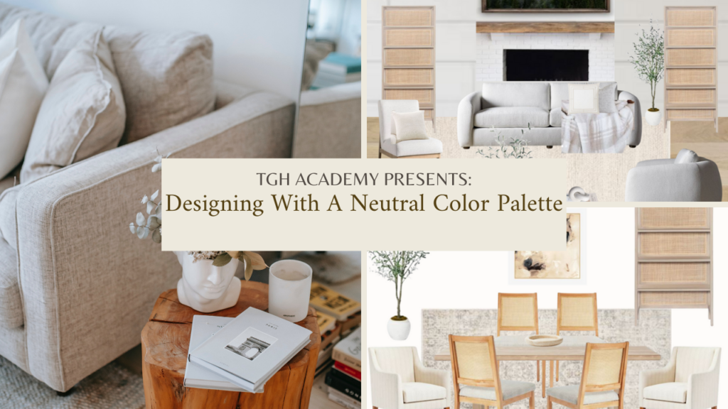 The Art Of The Neutral Color Palette & Patterns