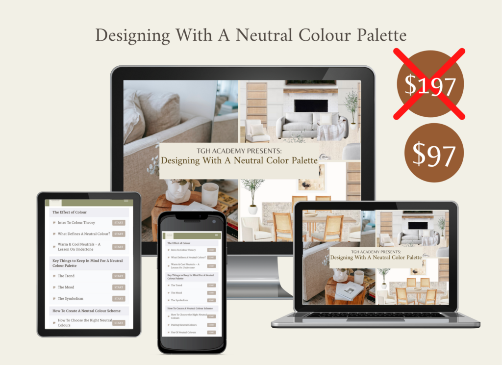 The Art Of The Neutral Color Palette & Patterns