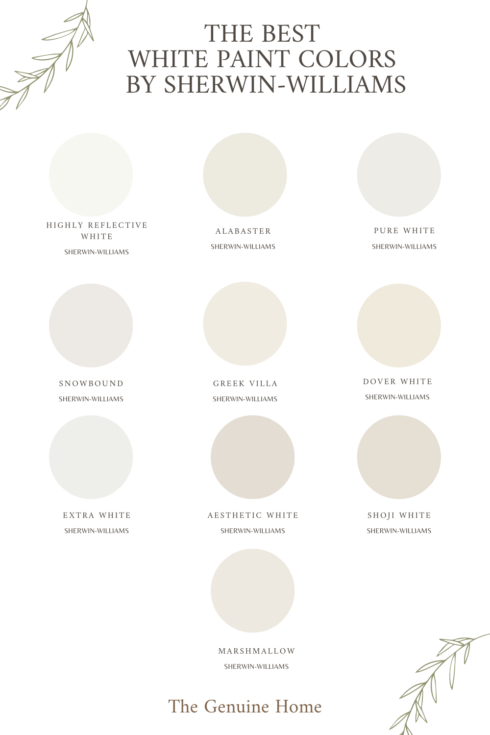 How To Choose The Perfect White Paint Color For Your Home