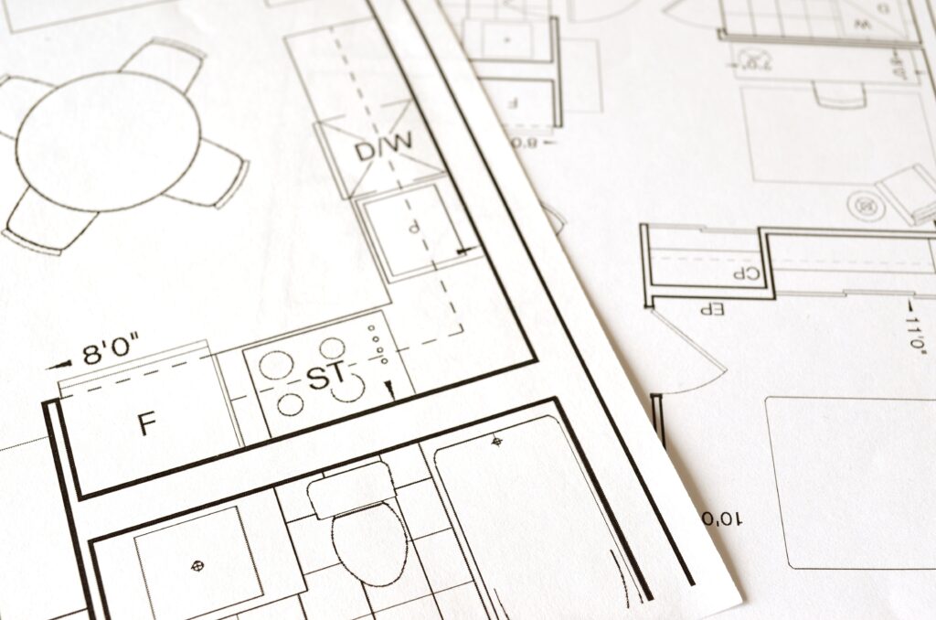 floor plan used by residential home builder