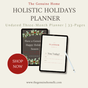 buy the holistic holidays planner